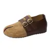 Mocasines de Otoño 2026 Meilad para Mujer, Elegantes, sin Cordones, con Tacón Oculto y Diseño de Punta Dividida