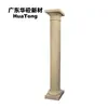 Columnas cuadradas talladas personalizadas para puertas grandes, pilares de puerta de villa estilo europeo, componentes arquitectónicos GRC de relieve profundo y superficial personalización