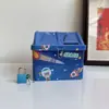 Cofrinho Criativo Infantil Armazenável e Recuperável, Design Cartoon Anti-Queda, Presente para Estudante com Cadeado, Cofrinho de Ferro de Grande Capacidade