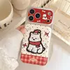 Funda con Patrón de Huesos de Lunares Adecuada para iPhone 17 Pro Max, Modelo Nuevo para Apple 16 Pro, Niche 15 Pro, 16 Textura de Cuero