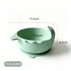 Tigela de Silicone para Alimentação de Bebê, Antivazamento com Ventosa, Resistente a Altas Temperaturas, Fácil de Limpar, Fornecimento Direto da Fábrica, Suporta Design Personalizado Baseado na Sua Imagem