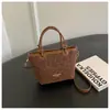 Bolsa de Mão Estampada de Leopardo de Alto Padrão para Comércio Exterior Pequena Bolsa Feminina Nova Estilosa Nicho Bolsa Saco Retro Ins Ombro Único Transversal