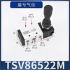Válvula de Controle de Cilindro Pneumático Válvula de Alavanca Manual 4R210-08 Válvula Operada Manualmente Xin Gong 4H210-08/TSV86522M