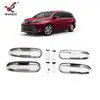 Adequado para Toyota 21 Sienna Tigela da Porta Modificada Moldura Brilhante Galvanizada Adesivo Decorativo para Maçaneta da Porta Especial Sienna