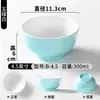 Tazón Pequeño Bicolor de Melamina para Uso Comercial en Restaurantes, Tazones para Sopa, Tazones para Arroz de Comedor, Tazones para Gachas, Tazones para Sopa, Tazones para Salsa de Hot Pot, Vajilla de Imitación Porcelana
