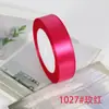 Cinta de Satén de 2 cm Venta al por mayor Transfronteriza Cinta de Seda Cinta Hecha a Mano Cinta de Poliéster Cinta para Caja de Regalo Decoración para Hornear Cinta de Colores Cinta Floral
