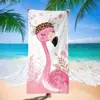 Toalla de Playa Flamingo Transfronteriza Jit para Adultos, Toalla de Baño Estilo Europeo y Americano, Toalla de Baño Grande Clase A, Toalla Absorbente y de Secado Rápido para Adultos
