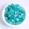 Piedra Ojo de Gato Agujero Recto Forma de Gota Cuentas Sueltas Pulsera DIY Hecha a Mano Collar Accesorios de Joyería Cuentas Semi-Terminadas Venta al por Mayor