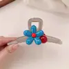 Pinza para el Cabello de Bola de Flores para Mujer, Pinza de Tiburón de Alto Nivel Nuevo Estilo 2025 para la Parte Posterior de la Cabeza, Tocado para el Cabello