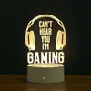 Luz de Noche 3D Transfronteriza Lámpara de Mesita de Noche USB Adornos Lámpara LED de Ahorro de Energía Logo Aniversario Corporativo Regalo Conmemorativo de Graduación