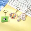 Llavero Personalizado de Fútbol Copa del Mundo 2026 USA-Canadá-México Partido Llavero Acrílico Logo Personalizado Según Tu Diseño