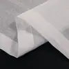 Tela para mosquitero directa de fábrica tela de cortina transparente opaca de alta gama para sala de estar balcón francés