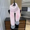 Cachecol de Pelo Sintético de Vison para Fornecimento Transfronteiriço, Extra Longo e Grosso, Dupla Face, Estilo Coreano, Aquecedor de Pescoço Versátil, Cachecol de Pelo Falso