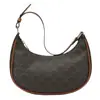 Bolso de Axila para Mujer Arc de Triomphe Color Antiguo Bolso de Mano Casual para Viajes Bolso de Media Luna Vintage Francés Europeo y Americano Shiling