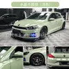 Série Verde de Fábrica Película de Mudança de Cor PET Película Verde Menta para Carroceria Inteira do Carro Película de Mudança de Cor Verde Venom para Carro