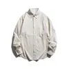 Ropa para Hombre Beijie 2026 Primavera Nueva Camisa Retro de Manga Larga para Hombre Moderna Holgada Chaqueta Casual para Pareja