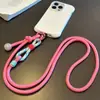 Cordón Multifuncional Ajustable para Teléfono Móvil, Cruzado, Tejido Personalizado, Antiperdida, Cuerda Larga de Nylon Portátil para Colgar en el Cuello