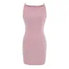 Vestido camisola elegante estilo francês, novo para o início do outono, versátil, justo na cintura, bodycon sexy, cor sólida, vestido evasê