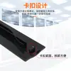 Placa ciega de plástico 1U sin tornillos, panel de cubierta 2U sin herramientas para disipación de calor de gabinete, panel falso, relleno de espacio vacío de chasis