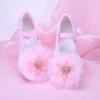 Zapatos de Baile Princesa Elsa Suela Blanda Niños Ballet Niñas Zapatos de Baile Especiales Femeninos Práctica Garra de Gato Zapatos de Baile 8008