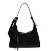 Bolsa de Mão Estilo Coreano Nicho Retrô para Dumpling Feminina Outono/Inverno 2026 Nova Veludo Versátil Casual Ombro Transversal