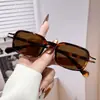 Nuevas Gafas de Sol Cuadradas Pequeñas Europeas y Americanas para Hombre, Gafas de Sol de Moda para Mujer, Fotografía Callejera Transfronteriza, Espejos Planos de Alta Gama Tendencia