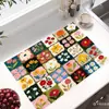 Tapete secante de tierra de diatomeas estilo pintura al óleo, tapete absorbente para encimera de cocina, tapete para mesa de comedor, tapete antideslizante con aislamiento térmico para barra de café