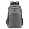 Mochila personalizada para comercio electrónico transfronterizo, mochila de negocios simple para hombre, bolsa escolar de gran capacidad para estudiantes de secundaria y preparatoria, bolsa para computadora con logo impreso
