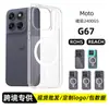 Aplicable Transfronterizo Moto G67/G77 Funda de Teléfono Magnética Transparente Universal Cubierta Protectora Antiarañazos Amazon Mayorista