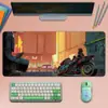 Cyberpunk 2077 Mouse Pad Gamer Oversized para E-Sports Borda Espessada Exportação para Lan Houses E-Commerce Atacado Mouse Pad