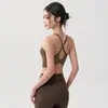 Conjunto esportivo de treino de alta intensidade para mulheres, sutiã esportivo à prova de choque, colete fitness, roupa de yoga, shorts de verão