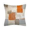 Funda de Almohada Corta de Felpa Pintura al Óleo Abstracta Cojín para Sofá Cama Hogareño Impresión Clara Suave Agradable a la Piel Almohada al por Mayor