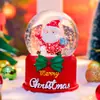 Bola de Cristal de Deseos Navideños, Adorno de Vidrio con Escena de Nieve Soñadora, Atmósfera Festiva, Decoración de Mesa, Tema Navideño
