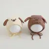 Gorro para bebé para primavera y otoño, gorro lindo con protección para las orejas para niños y niñas, gorro protector de fontanela para bebés, gorro fetal para recién nacidos