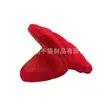 Luvas de Micro-ondas em Formato de Bico de Pato, Luvas de Silicone para Isolamento Térmico de Cozinha, Prendedores de Pano de Prato de Algodão em Formato de Bico de Pato, Prendedores de Mão