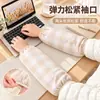 Mangas Impermeables para el Trabajo - Ropa de Trabajo de Invierno para Mujer - Anti-Manchas, Resistentes a Manchas, Resistentes al Aceite - Mangas Largas a Cuadros