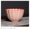 Montaña Vacía Xinyu Longquan celadón aceite de manteca congelado rosa rojo esmalte maestro Taza individual Taza de té de cerámica taza de té especial para mujer