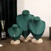 Soportes de Exhibición de Joyería al por Mayor de Fábrica, Accesorios para Escaparates de Collares, Maniquíes para Tiendas de Ropa en Transmisión en Vivo, Estantes de Joyería