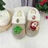 Chinelos de Pelúcia Fofos de Natal para Casa Quentes Confortáveis Desenho Animado Fofo Estilo Casal Homens Mulheres Essencial de Inverno