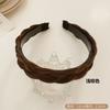 Diadema de Pelo Trenzado para Mujer para Lavar la Cara, Diadema de Pelo Trenzado de Espiga Integrada, Tarjeta de Pelo Trenzado, Popular en Internet 2023 Nuevo