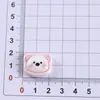 Gatinho Pão Comida Jogar Cartoon DIY Pequenas Jóias Creme Cola Acessórios Hairpin Hole Sapatos Fivela Decoração Resina Acessórios