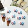 Celebridad en línea accesorios de mariposa de uñas de alta gama accesorios de uñas de sueño pura deseo mariposa luminosa decoración de uñas de tulipán