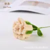 Ventas directas del fabricante: flor de rosa de alambre trenzado terminada, flor eterna creativa para manualidades DIY, flor artificial de un solo tallo, rosa roja