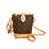 Bolso Pequeño Súper Popular para Mujer, Nuevo Modelo 2026, Diseño de Nicho, Bolso Cubo para Teléfono con Monograma, Aspecto de Alta Gama, Bolso de Hombro Cruzado