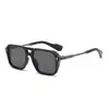 Gafas de Sol Estilo Aviador Europeas y Americanas, Gafas de Sol Cuadradas Retro con Doble Puente, Gafas de Sol Personalizadas Transfronterizas para Hombres y Mujeres, Gafas de Sol de Celebridades de Internet