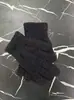 Guantes de Terciopelo de Cristal para Adultos de Dos Dedos Otoño e Invierno Ciclismo Pantalla Táctil Impermeables Cálidos Guantes de Escritura Oficina