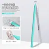 Palo de Silicona de Doble Punta para Esculpir Uñas, Palo de Gel para Estampar Integrado, Palo de Madera de Naranja para Mezclar Colores, Palo Removedor, Herramientas para Arte de Uñas