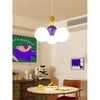 Lámpara de Techo para Habitación Infantil Memphis, Espectro Completo Protección Ocular, Moderna Minimalista y Elegante Luz de Dormitorio, Luz Creativa de Habitación de Dibujos Animados