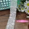 Venta al por mayor varios tamaños encaje elástico 2.5cm4cm3cm Accesorios para prendas de encaje Lolita encaje de spandex