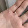 Aretes de estrella de mar para mujer, aretes para perforación, aretes de alta gama con cierre de rosca, no es necesario quitarlos al dormir, aretes de estrella de mar con rosca exterior